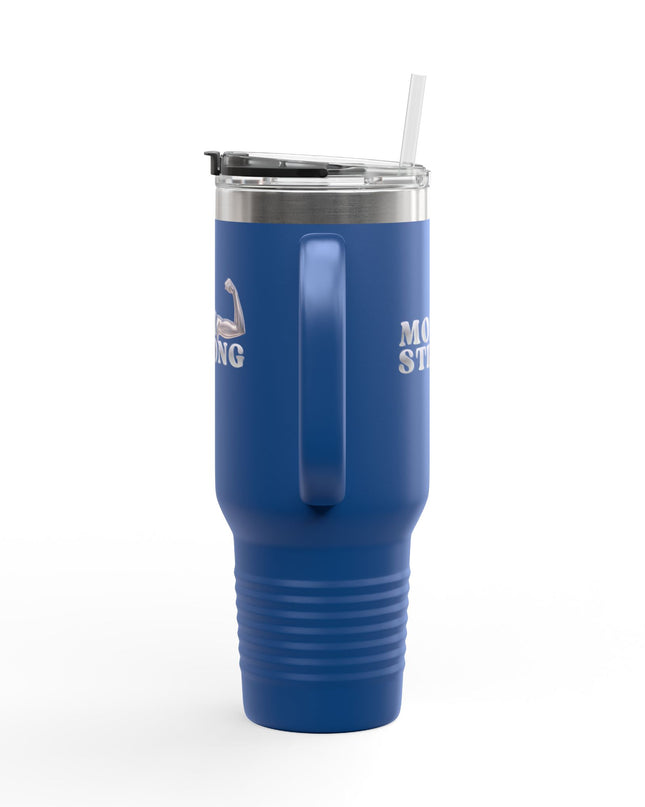 "Mom Strong" Insulated Travel Mug, 40oz