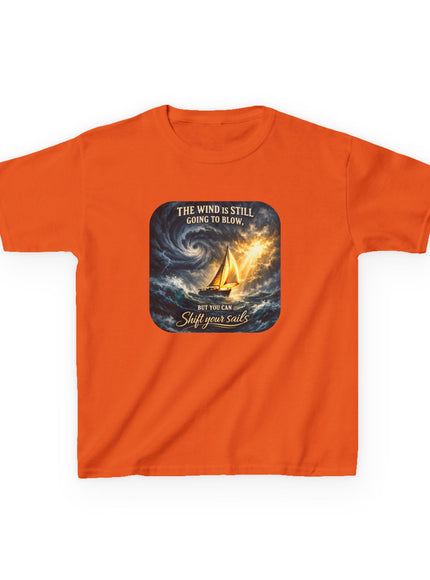"Shift your Sails" Kids Heavy Cotton Tee