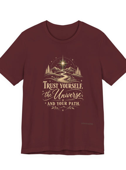 "Trust Yourself" Unisex Jersey Short Sleeve Tee