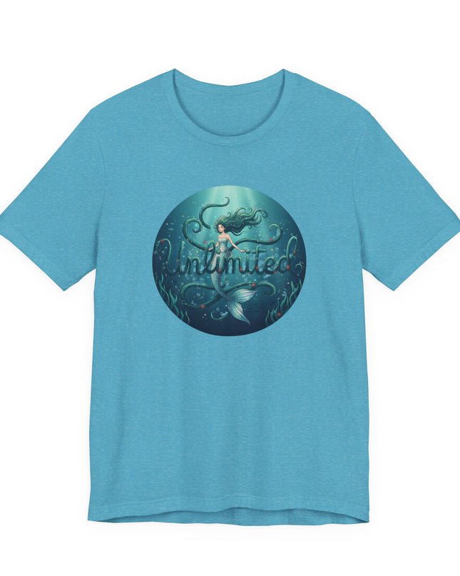 "Unlimited Mermaid" Unisex Jersey Short Sleeve Tee