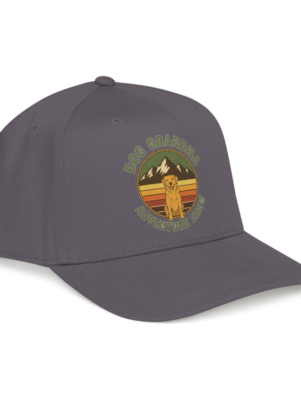 "Dog Grandma Adventure Crew" Mid Profile Baseball Cap