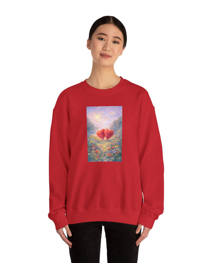 "Valentine's Day - Monet Style" Unisex Adult Sweatshirt