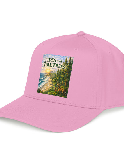 "Tides and Tall Trees" Mid Profile Baseball Cap