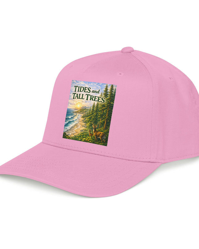 "Tides and Tall Trees" Mid Profile Baseball Cap