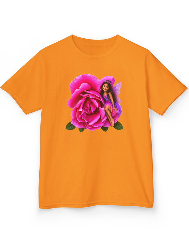 "Rose Fairy" Kids Heavy Cotton Tee