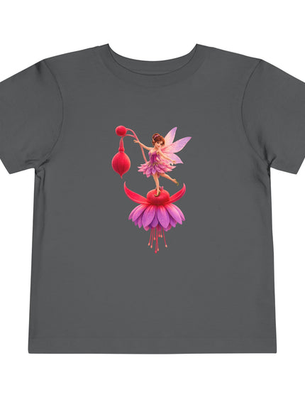 "Fuchsia Fairy" Toddler Short Sleeve Tee