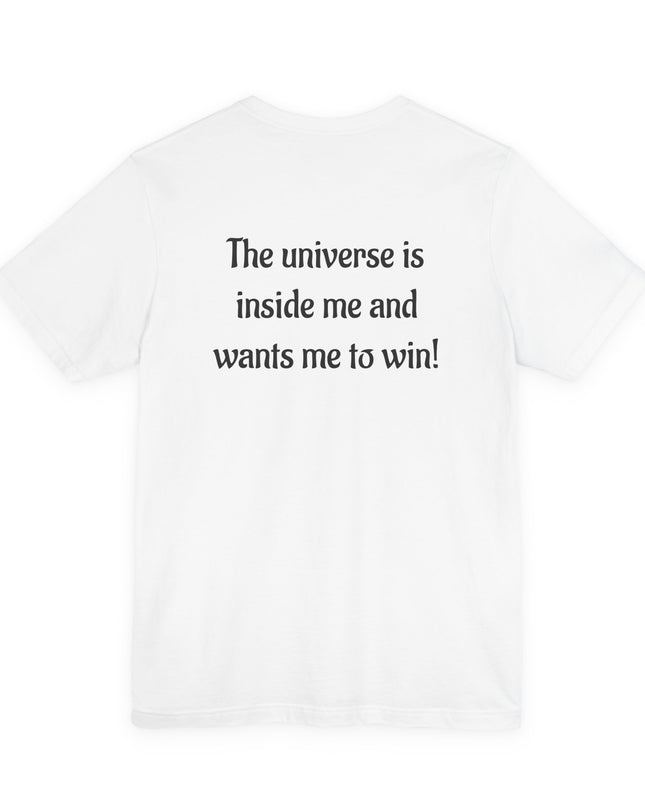 "The Universe is inside Me" Unisex Jersey Short Sleeve Tee