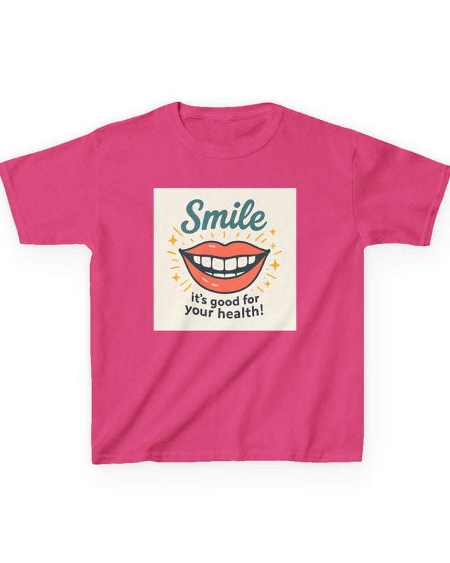 "Smile" Kids Heavy Cotton Tee