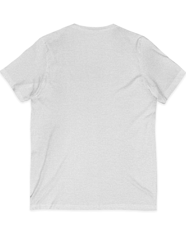 "The Grass is Greener Where You Water It" Unisex Jersey Short Sleeve V-Neck Tee