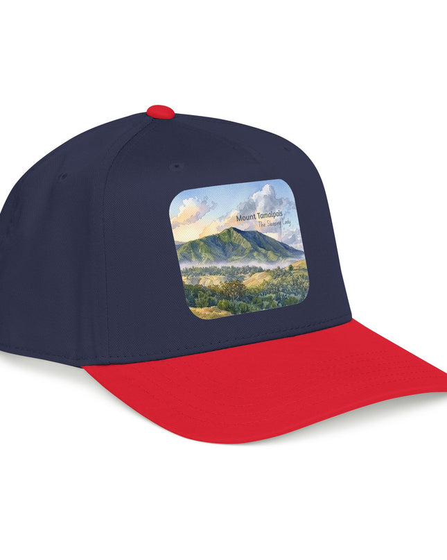 "Mount Tamalpais, the Sleeping Lady" Mid Profile Baseball Cap