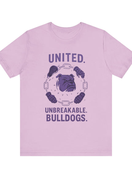 "United Lacrosse Bulldogs" Unisex Jersey Short Sleeve Tee
