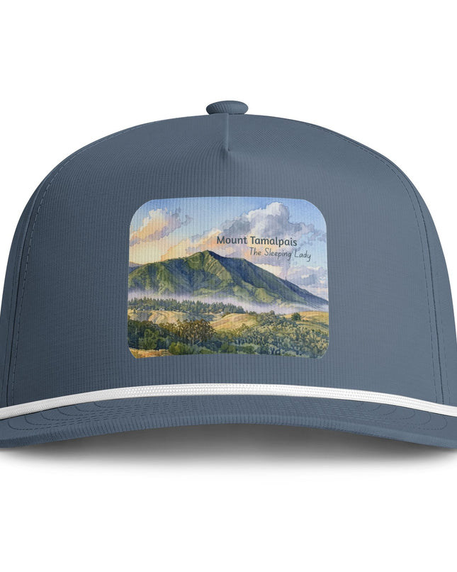 "Mount Tamalpais, the Sleeping Lady" Sunwashed Rope Cap