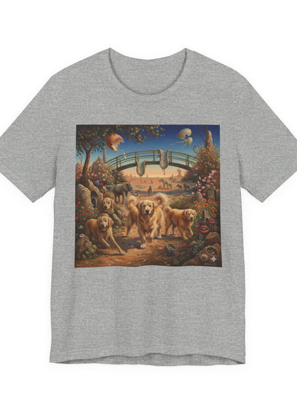 "Dogs – Salvador Dali Style" Unisex Jersey Short Sleeve Tee