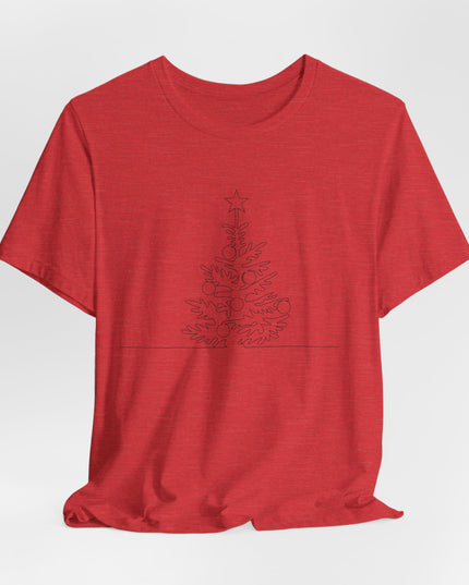"Christmas Tree" Unisex Jersey Short Sleeve Tee