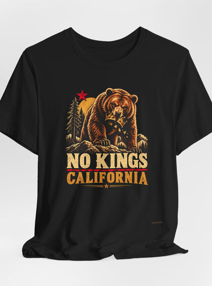 "No Kings California" Unisex Jersey Short Sleeve Tee