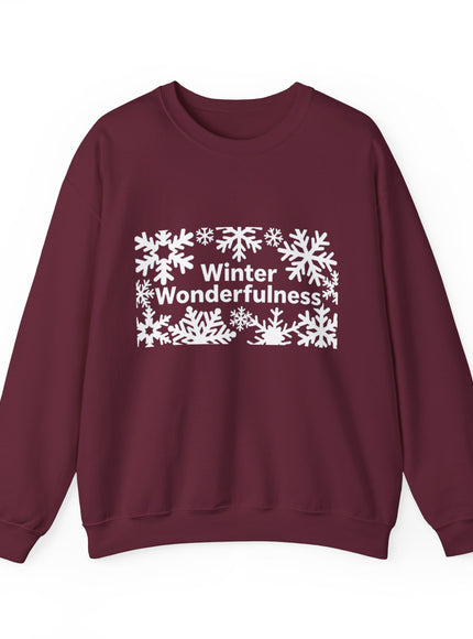 "Winter Wonderfulness" Unisex Adult Sweatshirt
