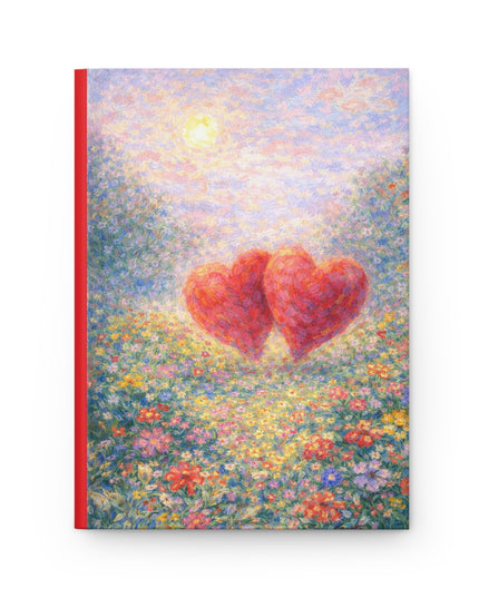 "Valentine's Day - Monet Style" Hardcover Journal Matte