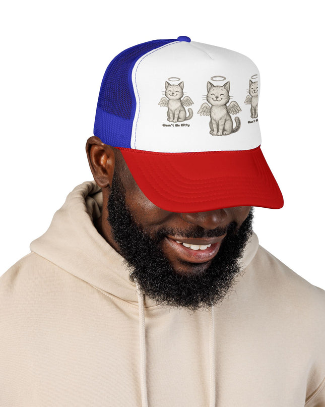 "Wasn't Me Kitty" Foam Trucker Hat