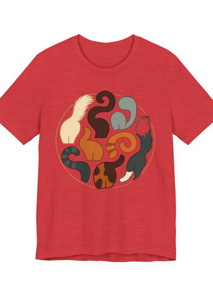 "Cat Tails (image)" Unisex Jersey Short Sleeve Tee