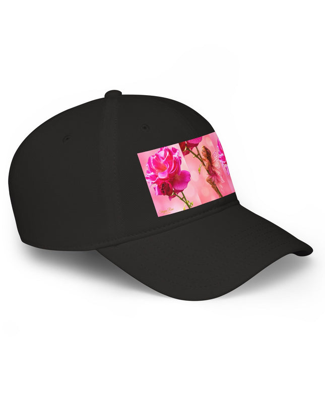 "Fairy Rose" Low Profile Baseball Cap