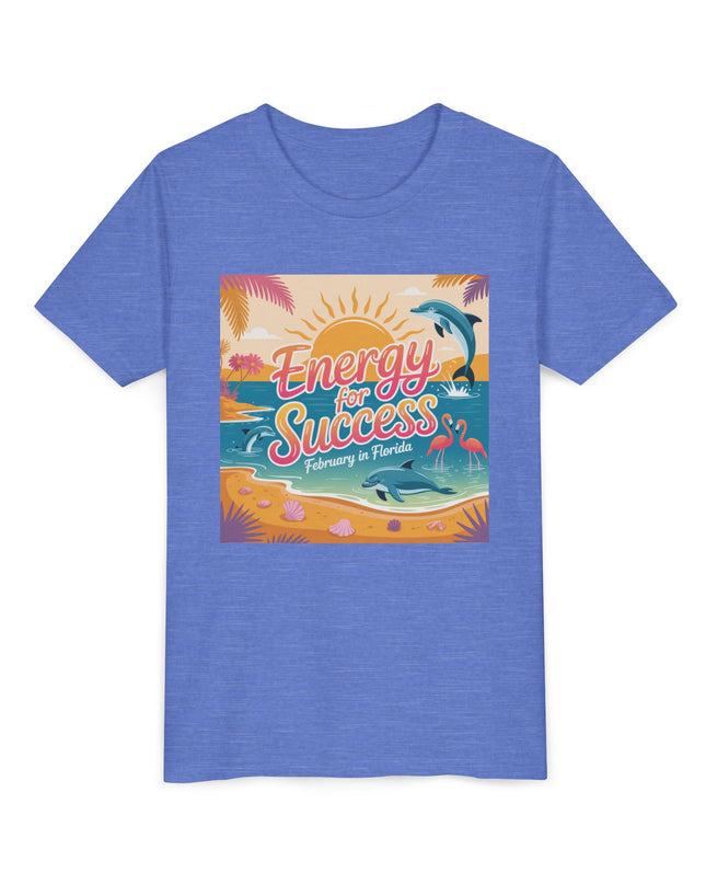 "February in Florida, Energy for Success" Youth Short Sleeve Tee