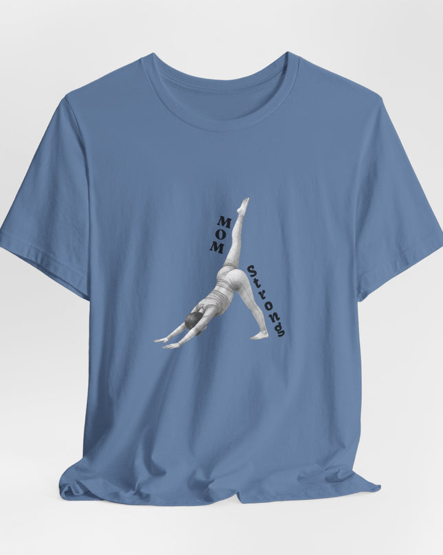 "Mom Strong Pilates" Unisex Jersey Short Sleeve Tee