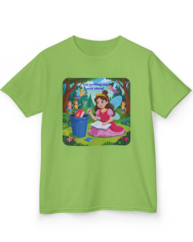 "I'm Writing my Own Story!" Kids Heavy Cotton Tee