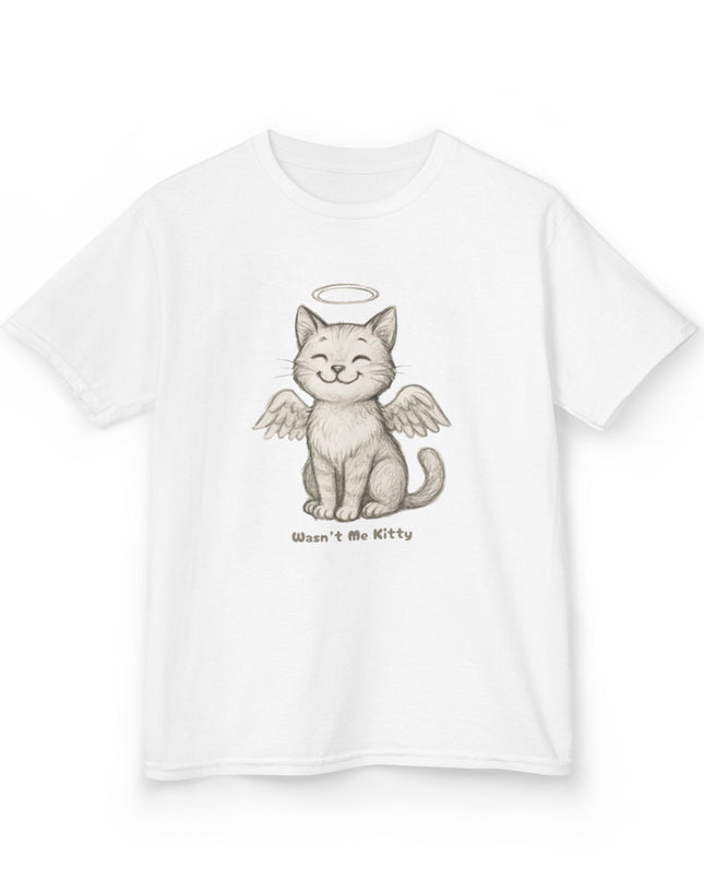 "Wasn't Me Kitty" Kids Heavy Cotton Tee