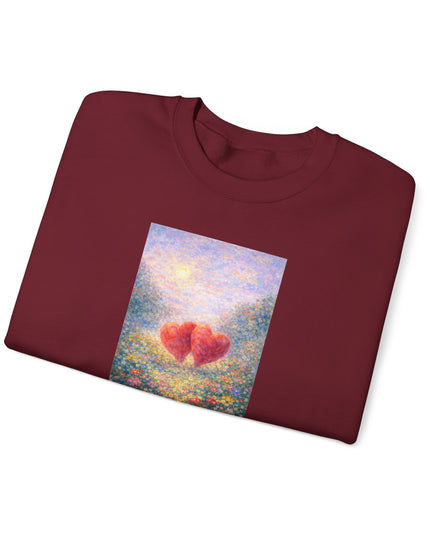 "Valentine's Day - Monet Style" Unisex Adult Sweatshirt