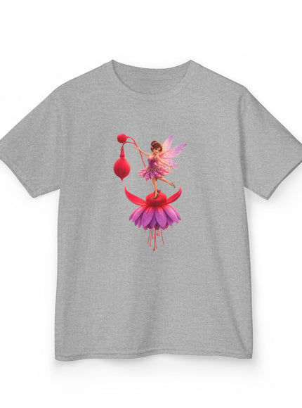 "Fuchsia Fairy" Kids Heavy Cotton Tee