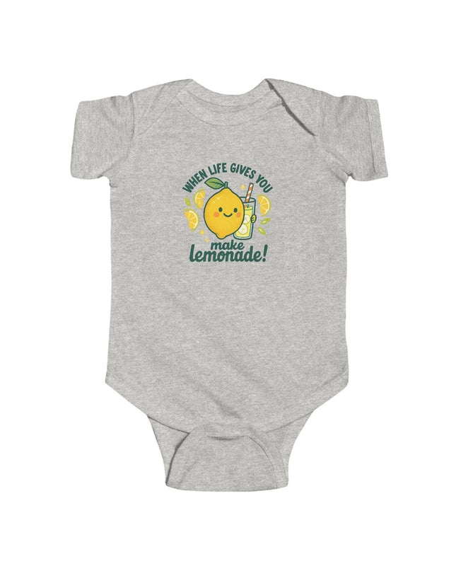 "When Life Gives You Lemons, Make Lemonade" Infant Fine Jersey Bodysuit