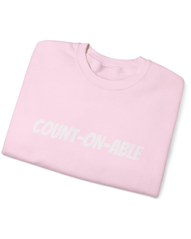 "Count-on-able" Unisex Adult Sweatshirt