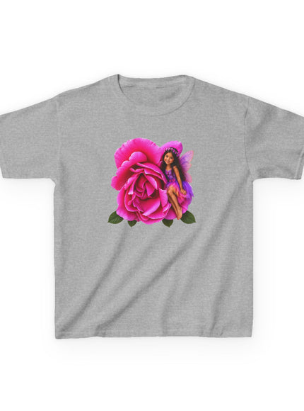"Rose Fairy" Kids Heavy Cotton Tee