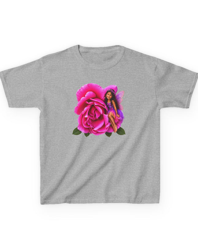 "Rose Fairy" Kids Heavy Cotton Tee
