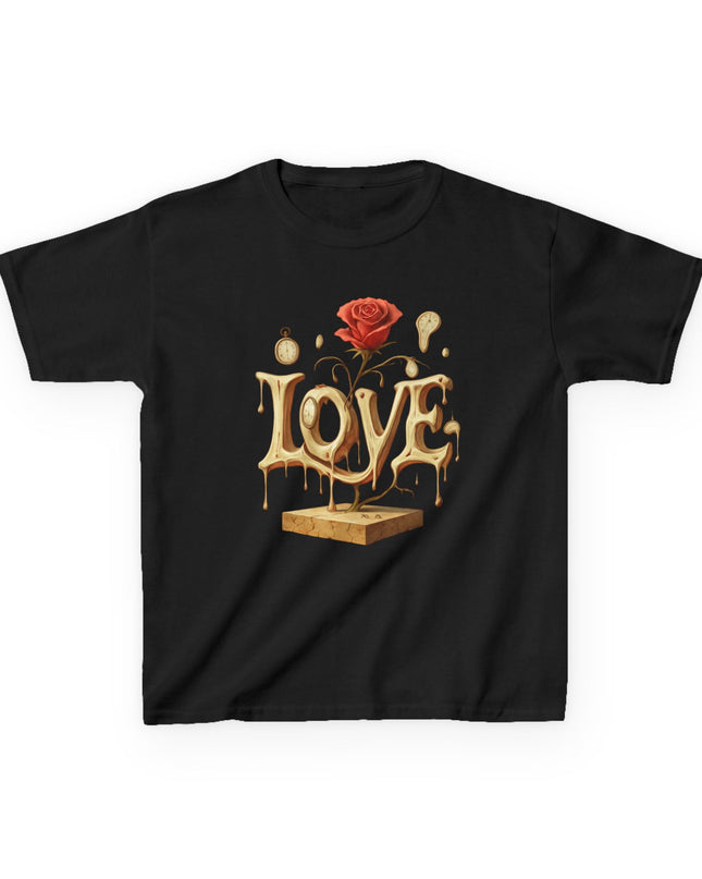 "Love (Salvador Dali style)" Kids Heavy Cotton Tee