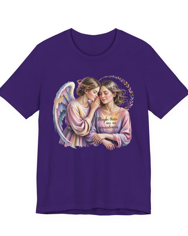 "Maybe There Are No Coincidences" Unisex Jersey Short Sleeve Tee