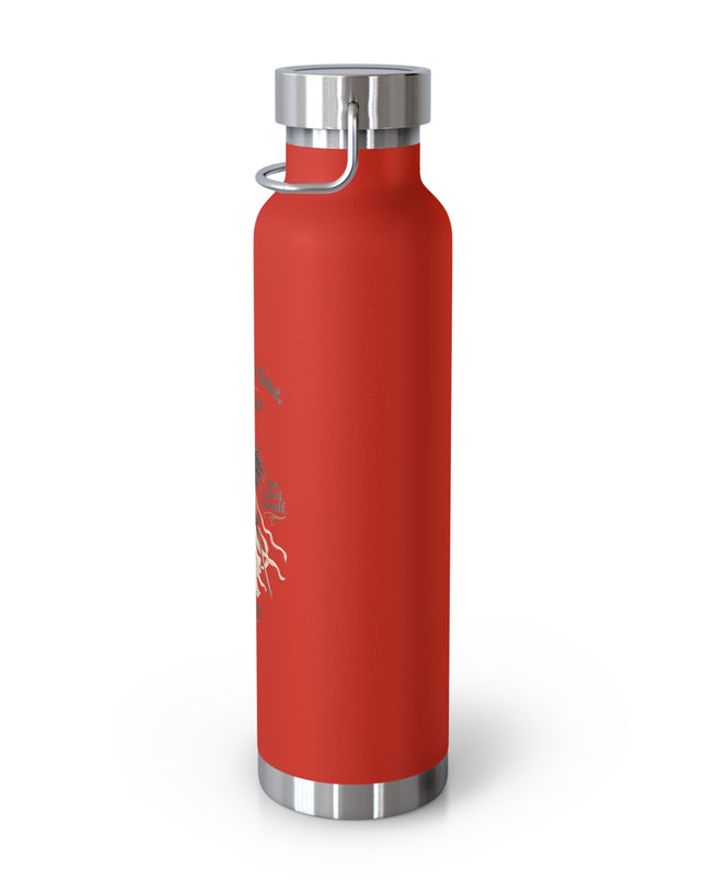 "She Saved Herself V3" Copper Vacuum Insulated Bottle, 22oz