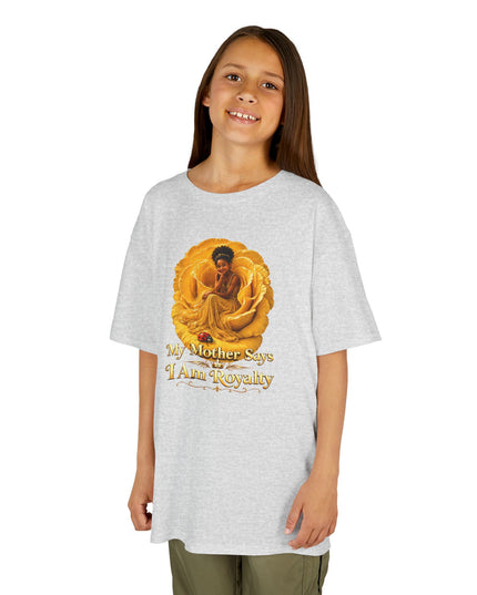 "My Mother Says I am Royalty" Kids Heavy Cotton Tee