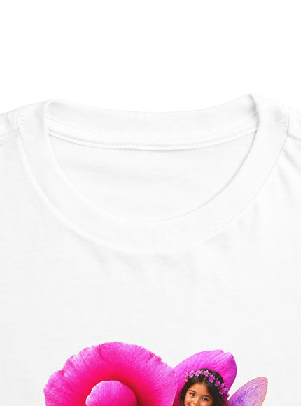 "Rose Fairy" Toddler Short Sleeve Tee