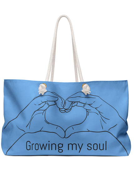 "Growing my soul" Weekender Bag