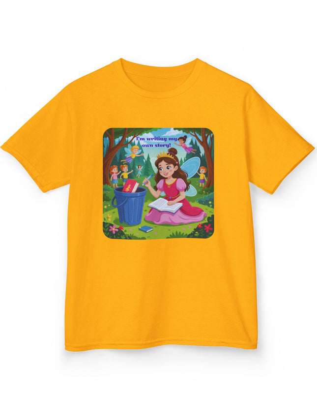 "I'm Writing my Own Story!" Kids Heavy Cotton Tee