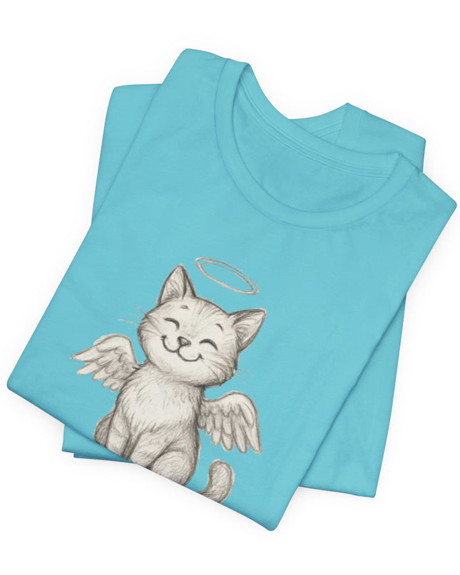 "Wasn't Me Kitty" Unisex Jersey Short Sleeve Tee