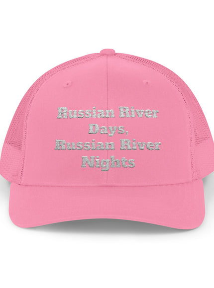 "Russian River Days, Russian River Nights" Snapback Trucker Cap