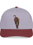 One size / Maroon / Grey