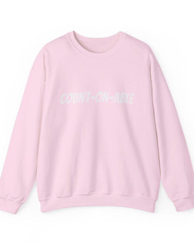 "Count-on-able" Unisex Adult Sweatshirt
