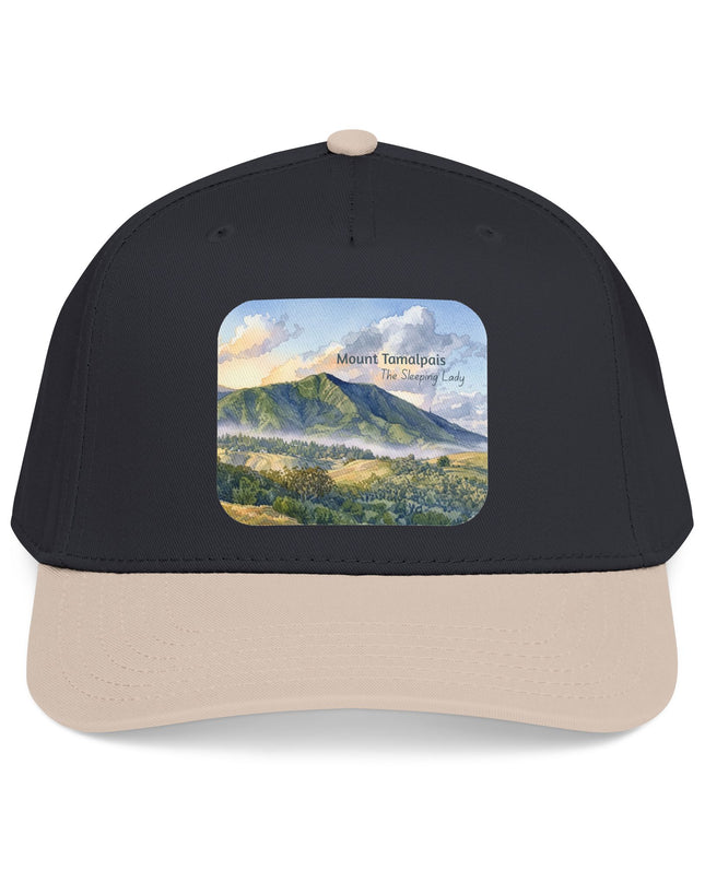 "Mount Tamalpais, the Sleeping Lady" Mid Profile Baseball Cap