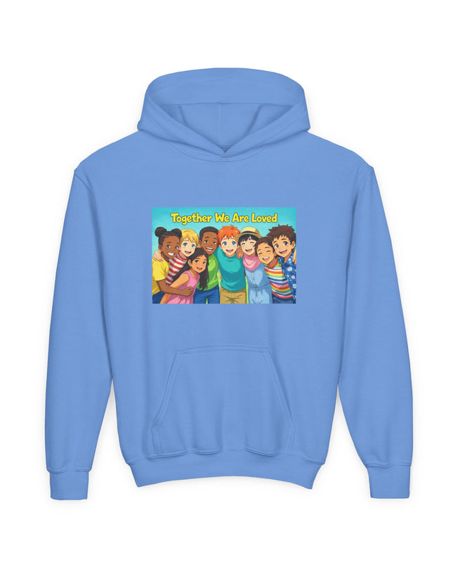 "Together We Are Loved" Youth Hooded Sweatshirt