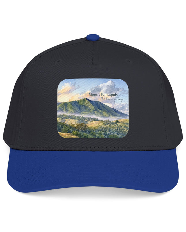 "Mount Tamalpais, the Sleeping Lady" Mid Profile Baseball Cap