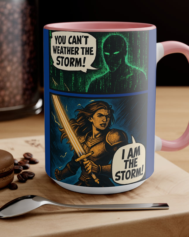 "I Am the Storm" Accent Mug
