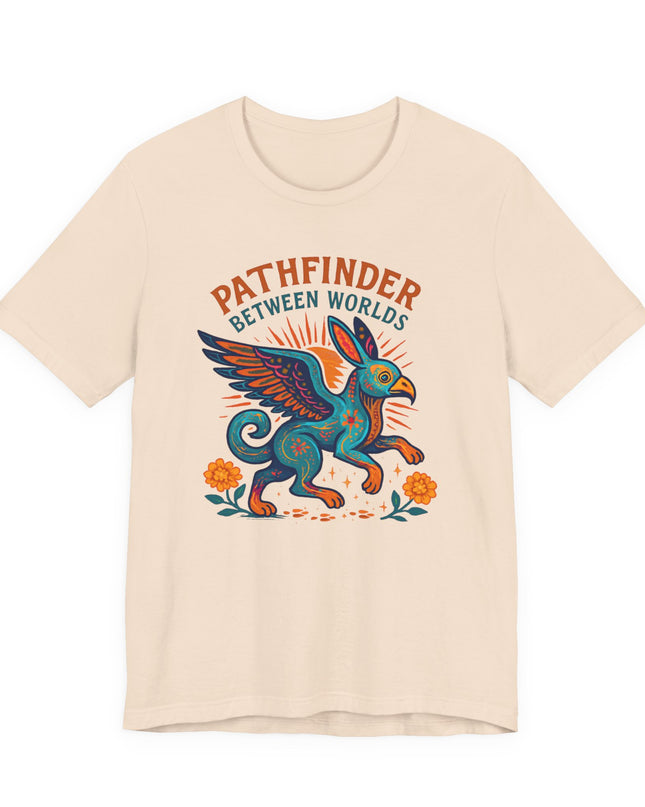 "Pathfinder Between World" Unisex Jersey Short Sleeve Tee